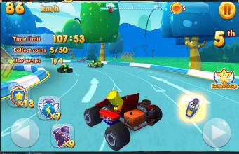 Kart Simpsons Ultimate hustling截图4