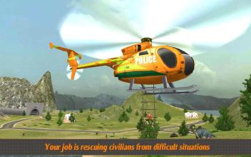 Helicopter Hill Rescue 2017截图1