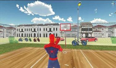 Spiderman Real basketball Stars截图1