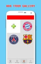 Football Club Logo Pixel - Color By Number截图1