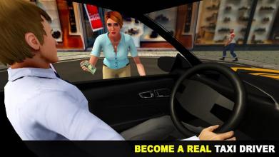 Vegas Taxi Driver Game截图4