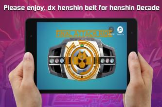 DX simulation belt for henshin Decade截图1