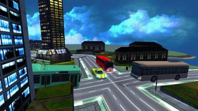 Extreme Stupid City Bus Racing Game截图3