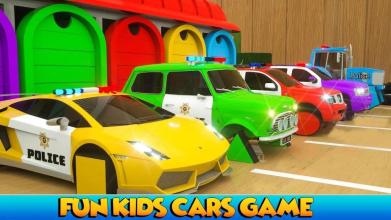 Learn Colors & Shapes: Kids Car Race截图2