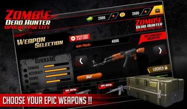 Zombie Real Shooter Dead Hunter: FPS Survival Game截图5