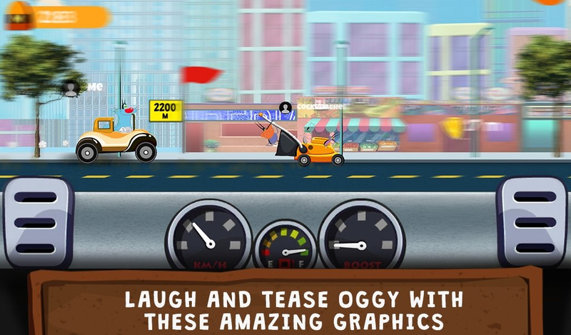 Oggy Go赛车世界截图1