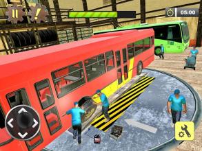 Bus Mechanic Workshop: Auto Repair Shop Garage截图4