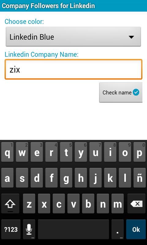 Linkedin Company Widget截图3