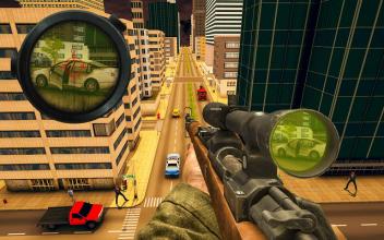 Sniper Shooter 3D-Police Train Shooting Game 2018截图2