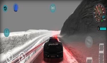 Snowy Map Car Simulation截图3