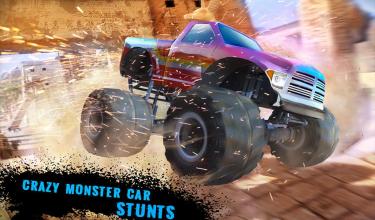 Mountain Climb Racing : Monster Truck Games截图1