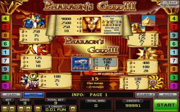 Pharaohs gold III截图3