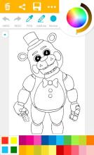 Five Nights Coloring Book截图1