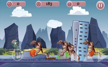 Zombies vs Alien Robots Games : Free For Kids截图4