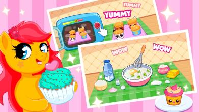 Princess pony cupcake maker截图1