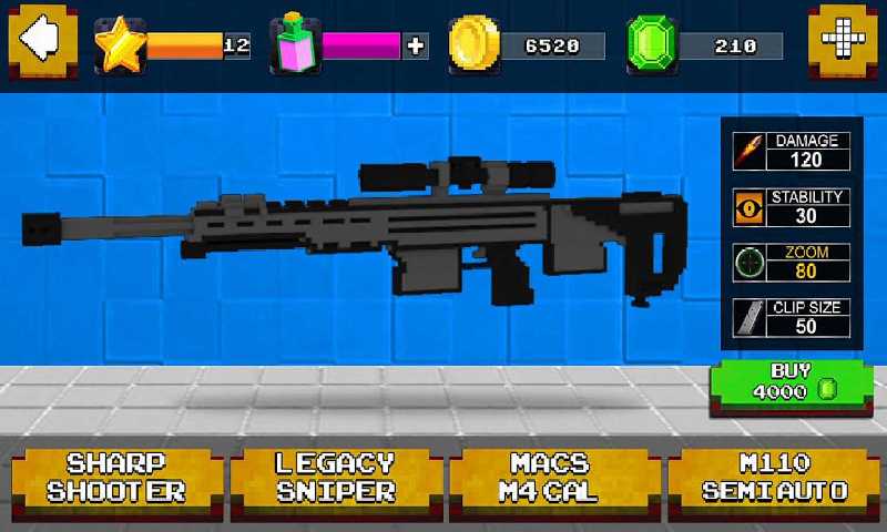 Sniper Craft 3D截图3