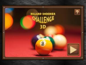 Billiard Snooker Challenge 3D截图1