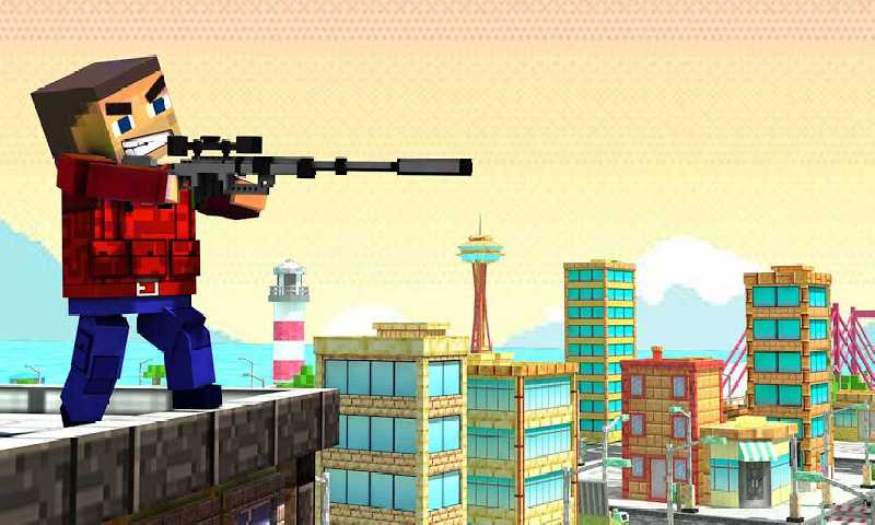 Sniper Craft 3D截图4