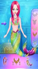 Mermaid Princess Dress up & Spa Nail Makeover Game截图2