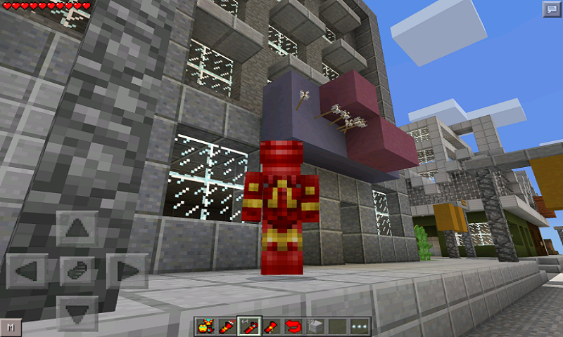 Mod Iron Heroes for MCPE截图3