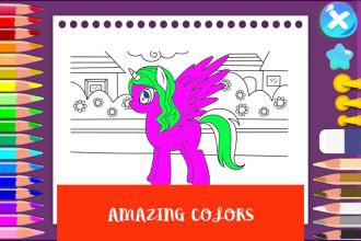 Unicorn Draw - Learn to Draw & Coloring pages截图2