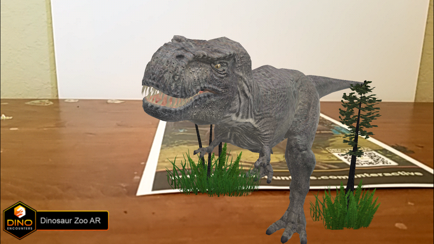 Augmented Reality Dinosaur Zoo截图3