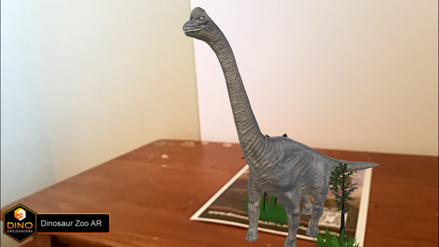 Augmented Reality Dinosaur Zoo截图4