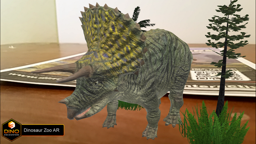 Augmented Reality Dinosaur Zoo截图5