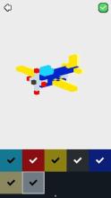 3D Coloring - Voxel Pixel Art - Color by Numbers截图3