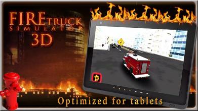 FIRE TRUCK SIMULATOR 3D截图2