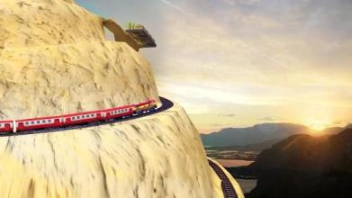 Euro Train Simulator - Hill Climb 3D截图5