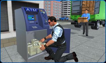 Bank Cash-in-transit Security Van Simulator 2018截图1
