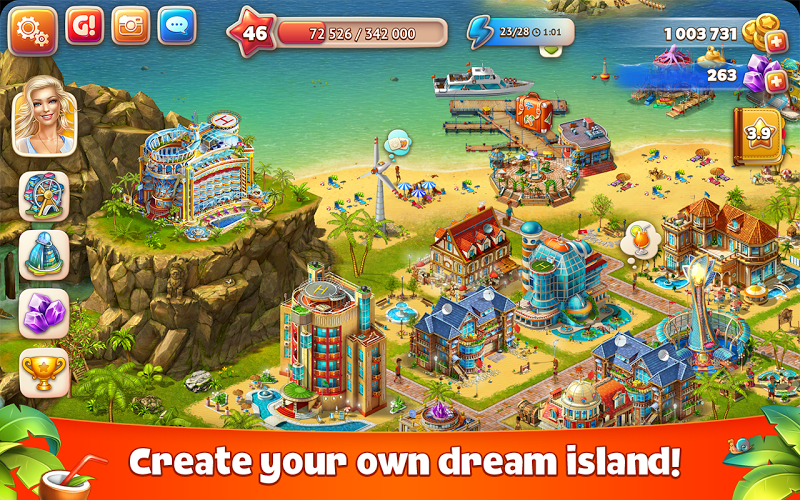 Paradise Island 2: Hotel Game截图2