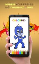 PJ Coloring Book截图1