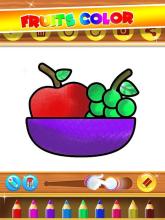 Fruits and vegetable Coloring Book截图1