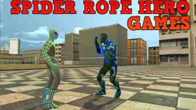 Spider Rope Hero Games截图1