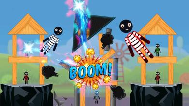 Stickman Destruction Free - Stickman Warrior截图4