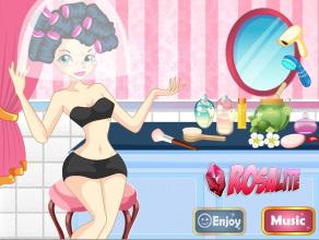 Cute Girl Makeover Salon Game : Face Makeup & Spa截图4