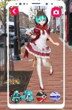 PocketGirl Vocaloid AR Dance Anime Hatsune Miku截图1