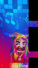 6IX9INE FEFE Piano Tiles game截图1