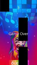 6IX9INE FEFE Piano Tiles game截图2