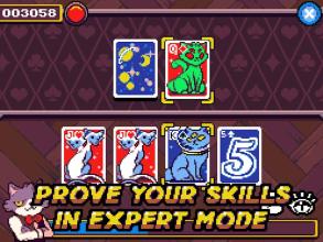 Cat Stacks Fever: endless speed card game截图1