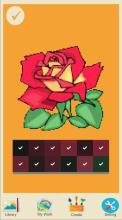 Color by Number – New Flowers Pixel Art截图3