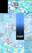 Blue Piano Tile Game截图5