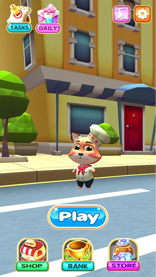 Talking Cat Subway Surf: Cute Jerry Pet Run截图1