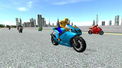 Super Hero Moto Highway Bike Racer Games截图5