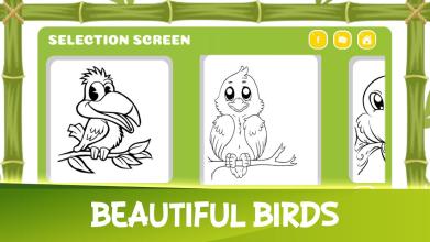 Book Coloring Bird For Kid截图4