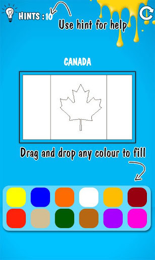 Colour The Flags Lite截图4