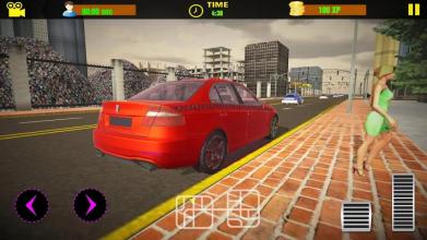 Grand Crazy Real Taxi Simulator Game截图1