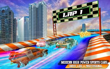 Watersliding Stunt Car Racing Simulator 2018截图5